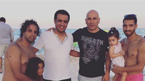 حسام حسن يستجم فى المصيف مع الكاديكى وحسن مصطفى وشكرى