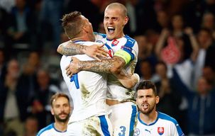 سلوفاكيا تفوز على بيلاروس