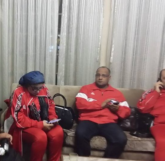 البعثة الإعلامية تبحث عن مأوي في البرازيل!