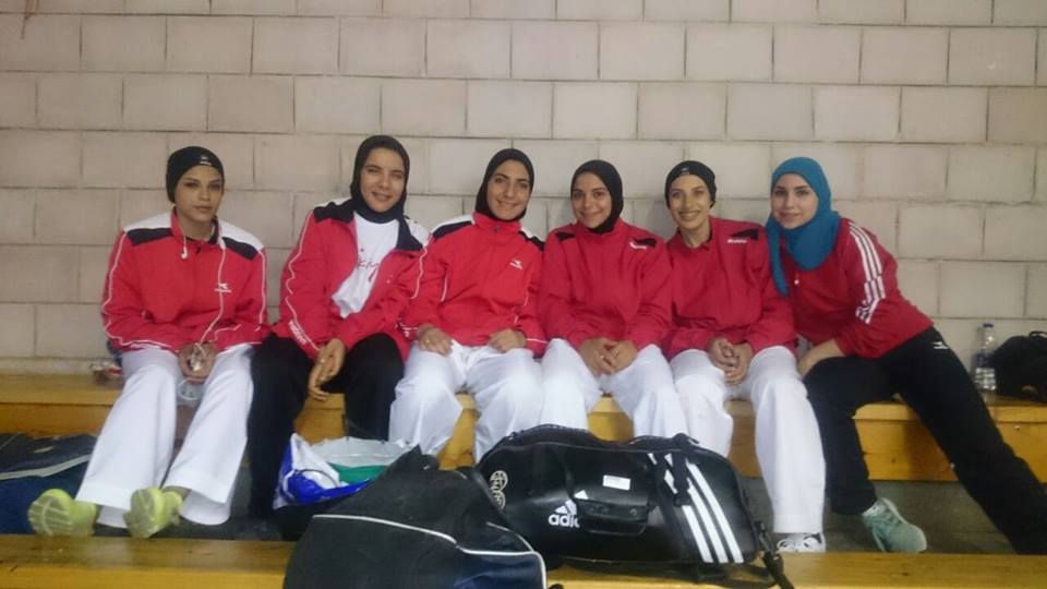 بنات مصر للكاراتيه يفزن بالمركز الأول في البطوله العربية