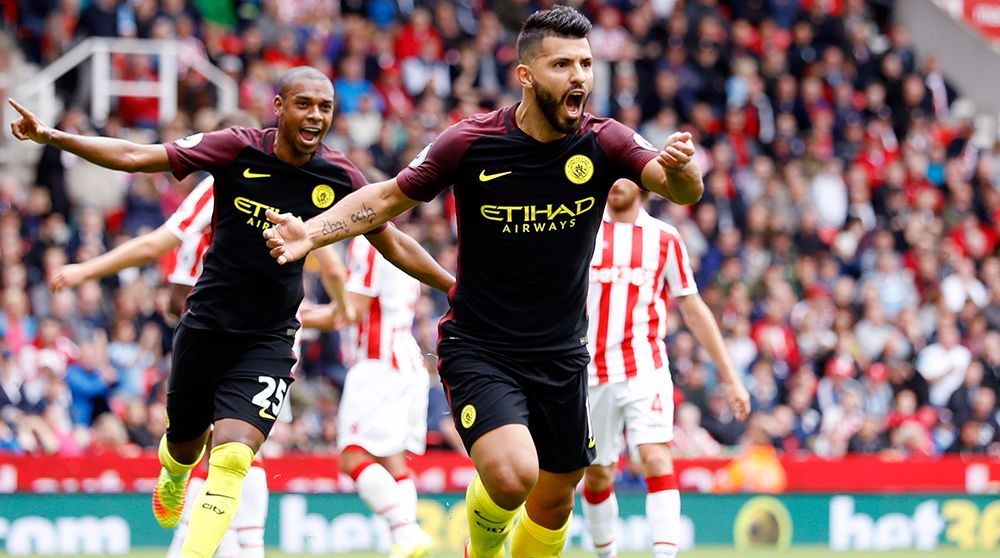 مانشستر سيتي يدك مرمي ستوك برباعية في الدوري الإنجليزي