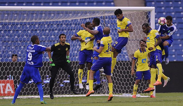 النصر يواصل استعداداته لمباراة اتحاد جدة