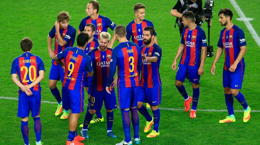 برشلونة يتطلع لحسم لقب الدورى الإسبانى أمام ليفانتى الليلة