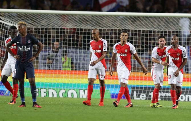 كان يفوز علي موناكو 1-0 في الدوري الفرنسي