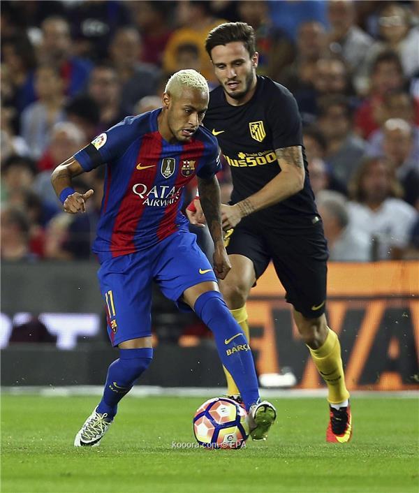 أتلتيكو مدريد يتعادل مع برشلونة 1/1 في الدوري الإسباني