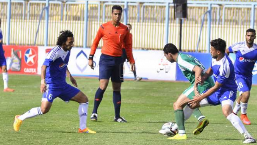 تأجيل مباراة المصرى والجونة في الدوري ساعة