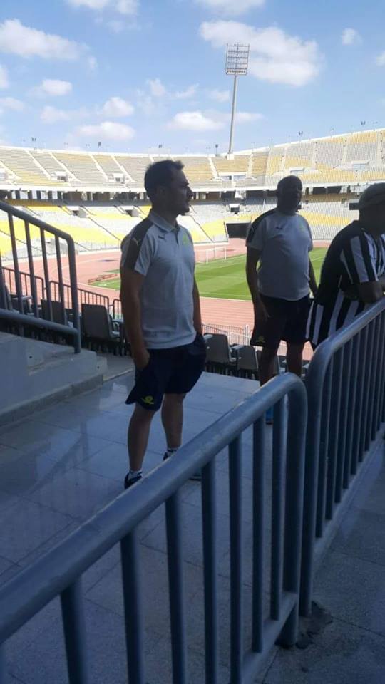 بعثة صن داونز تزور ستاد برج العرب