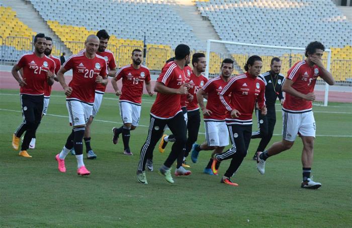المنتخب يواصل استعداداته لمباراة غانا بكامل قوته
