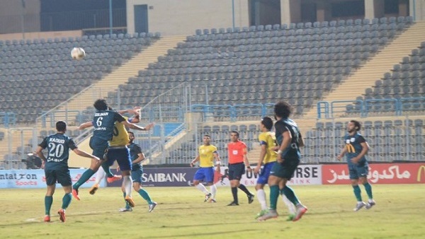 الإسماعيلى يتقدم على إنبى 2-0 فى الشوط الأول