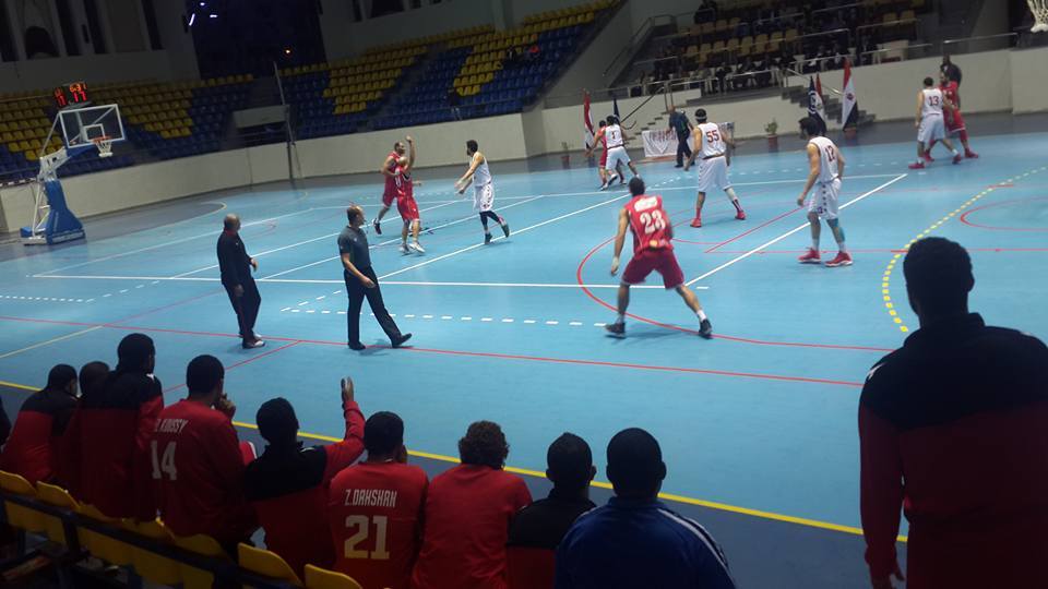 الزمالك مع مصر للتأمين والأهلي مع الجياد في دور الـ 16 من كأس كرة السلة اليوم