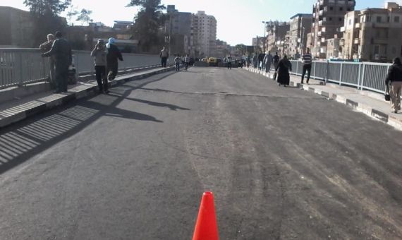 إعادة فتح كوبرى أكتوبر بعد إصلاح الفواصل