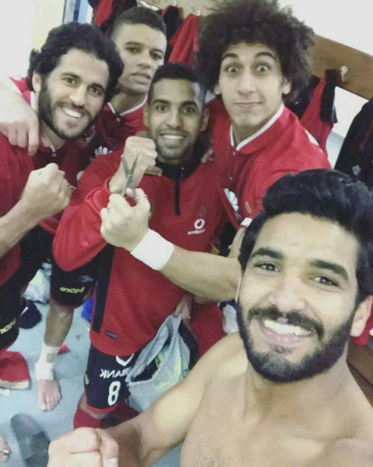سيلفي الإحتفال بالفوز علي الزمالك