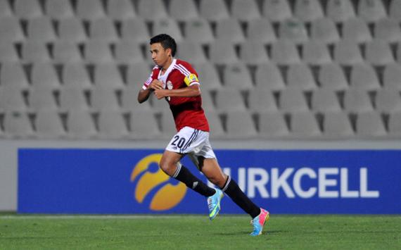 منتخب مصر يتقدم على زيمبابوي بهدف لـ تريزيجيه