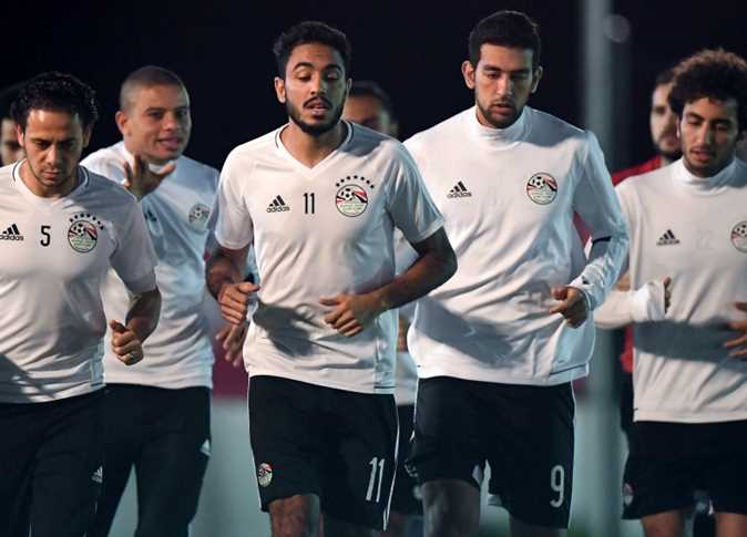 اليوم ..منتخب مصر يختتم تدريباته استعدادًا لمباراة غانا