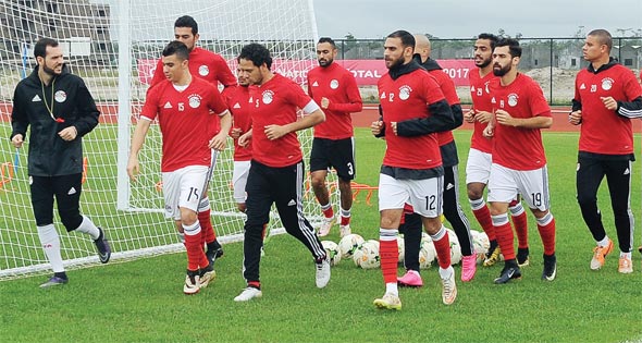 المنتخب يؤدي مرانه الأول استعدادا لمباراة غانا