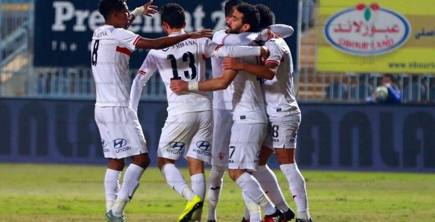 تشكيل الزمالك أمام إنبي اليوم