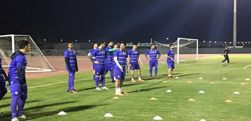 لاعبو الزمالك يشتكون من سوء أرضية ملعب أسمنت أسيوط