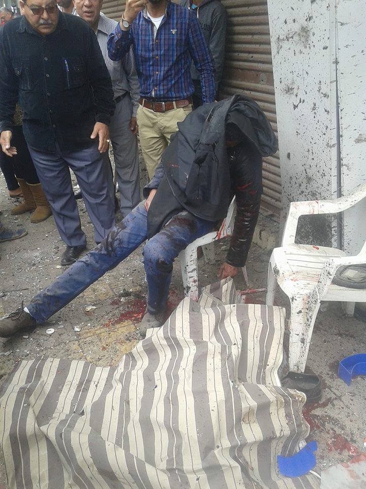 الصحة: وفاة 11 وإصابة 40 حتى الآن بإنفجار الكنيسة المرقسية