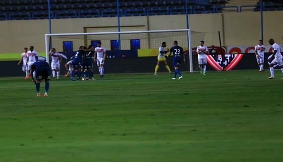 إنبي يفوز علي الزمالك 2-0 في الدوري