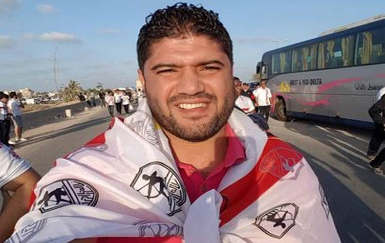 يامن بن ذكري يؤازر الزمالك قبل لقاء أهلي طرابلس