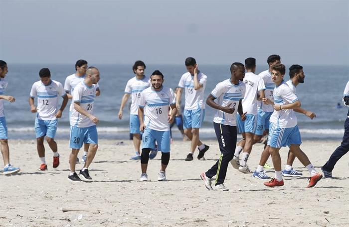 المصري يعسكر في العين السخنة استعدادآ للنجوم