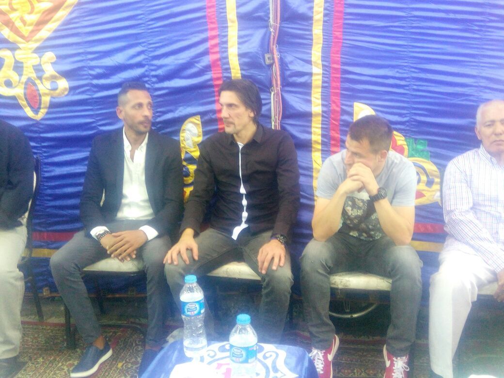 جهاز الزمالك يحضر عزاء شقيقة فاروق جعفر