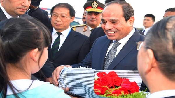 السيسي يصل الصين اليوم للمشاركة في قمة بريكس