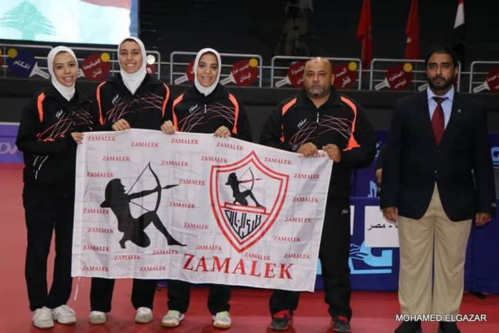 الزمالك يتوج بلقب بطولة الأندية العربية لتنس الطاولة سيدات