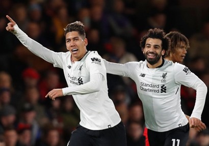 ليفربول يكتسح بورنموث 4-0 ويدخل المربع الذهبي