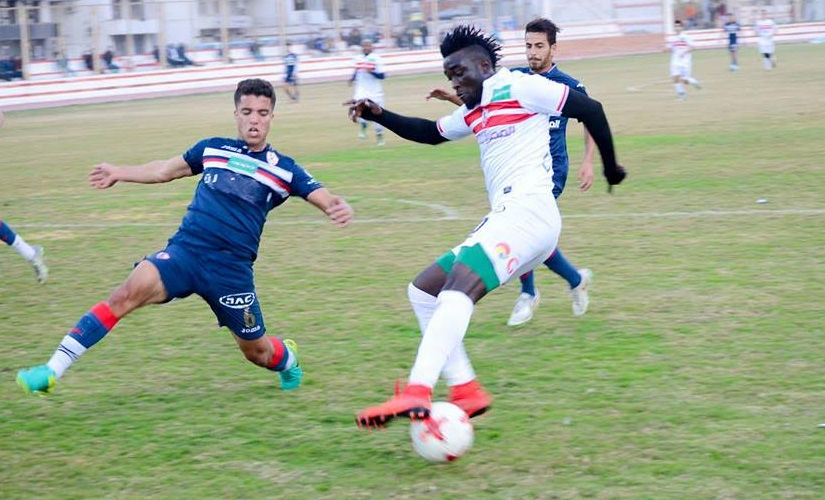 نانا بوكو يغيب عن تدريبات الزمالك