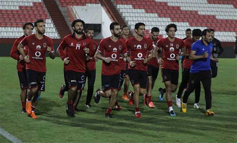 الأهلى يواصل تدريباته لموقعة وفاق سطيف فى أبطال أفريقيا
