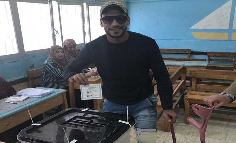 شوقي السعيد يدلي بصوته في انتخابات الرئاسة