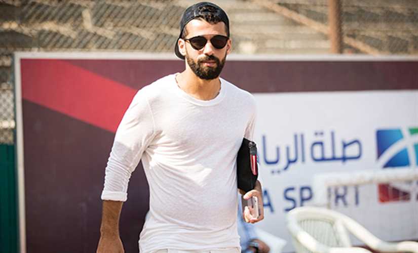 عبدالله السعيد يواصل برنامج التأهيل علي هامش مران الزمالك