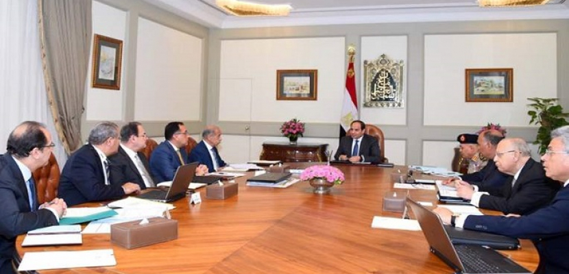 السيسي يستعرض استعدادات الحكومة لاستقبال شهر رمضان