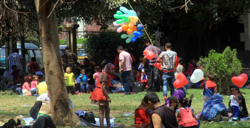 الطقس لطيف في شم النسيم