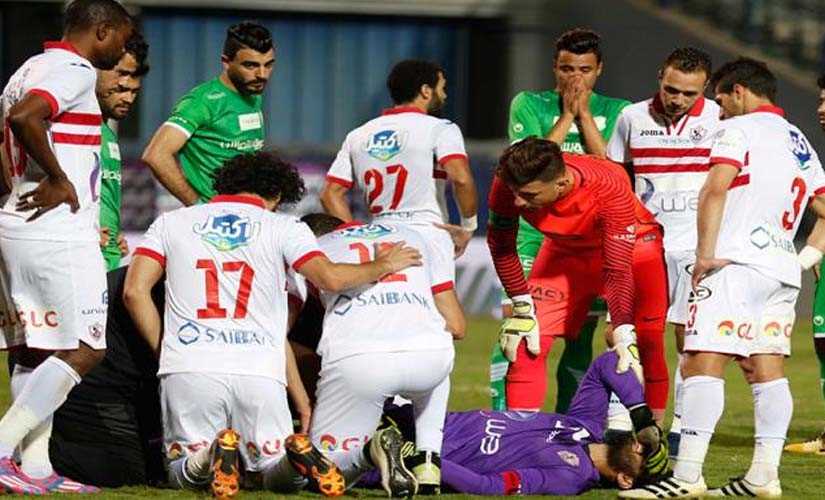 أحمد الشناوي يصاب بقطع في الرباط الصليبي