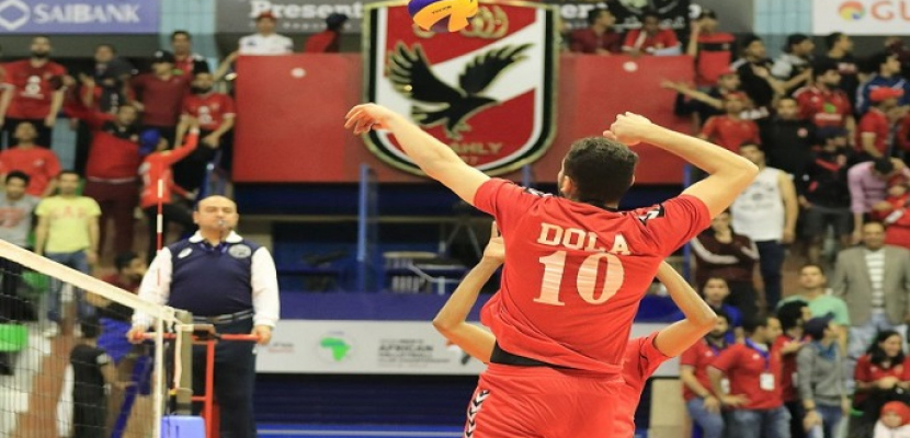 الأهلي يواجه طلائع الجيش اليوم في دوري الطائرة