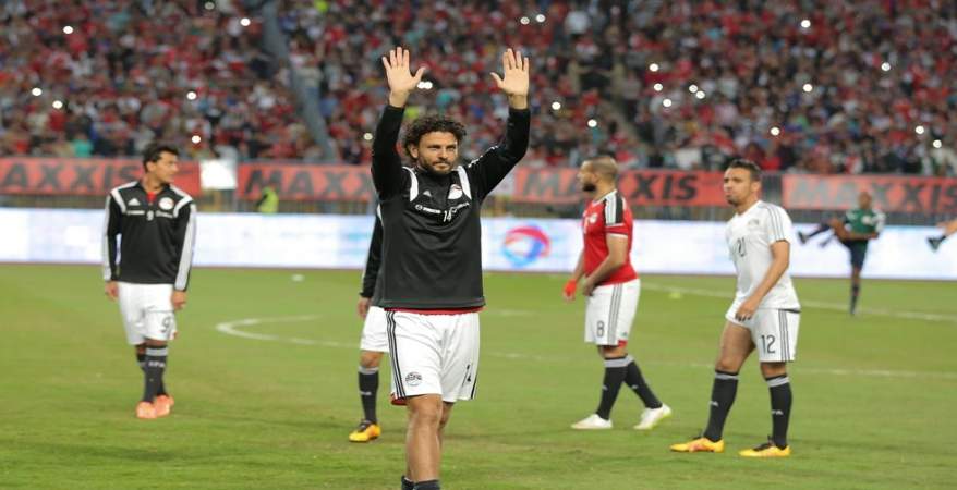 حسام غالى يلعب 76 دقيقة فقط من مباراة اعتزاله