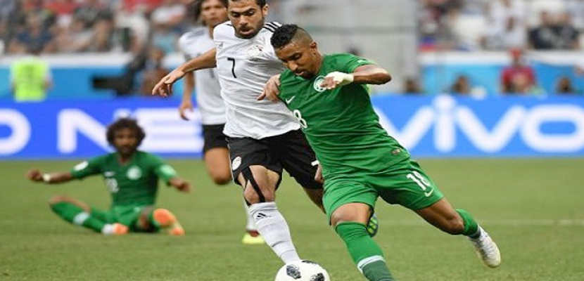 السعودية تفوز علي مصر 2-1 في كأس العالم