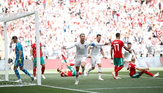 كريستيانو رونالدو يطيح بالمغرب من كأس العالم