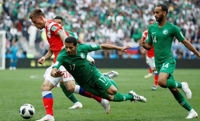 الجماهير السعودية تبدي بالغ غضبها بعد خماسية روسيا