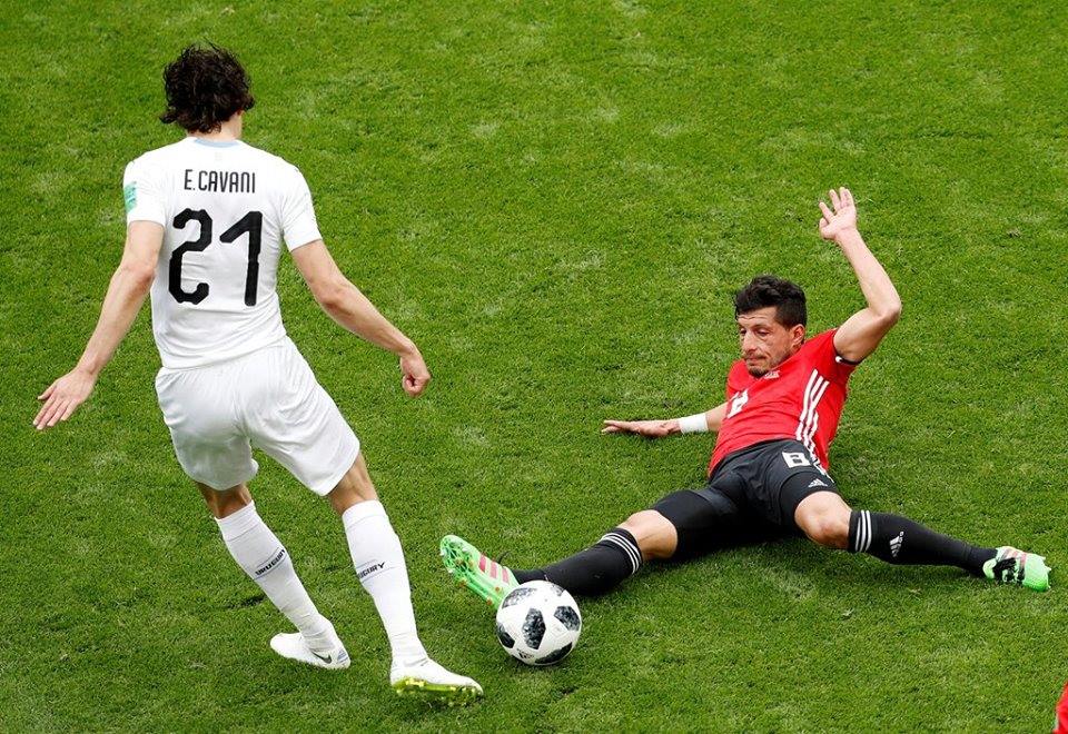 طارق حامد يخرج غاضبآ عقب انتهاء لقاء مصر وتوجو