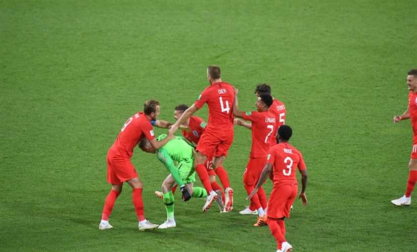 إنجلترا تبلغ دور ال8 لكأس العالم علي حساب كولومبيا