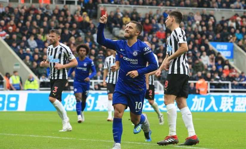 تشيلسي يفوز علي نيوكاسل 2-1 في الدوري الإنجليزي