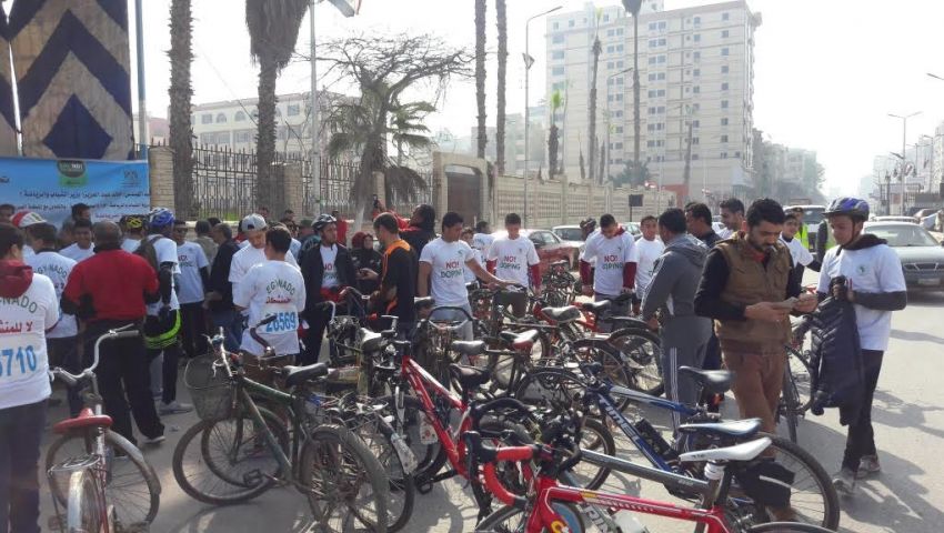 الشباب والرياضة تنظم ماراثون دراجات بالغردقة اليوم