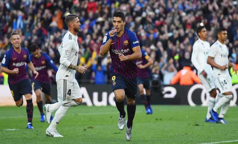 ريال مدريد يواجه برشلونة اليوم فى كلاسيكو ناري بالدوري الإسباني