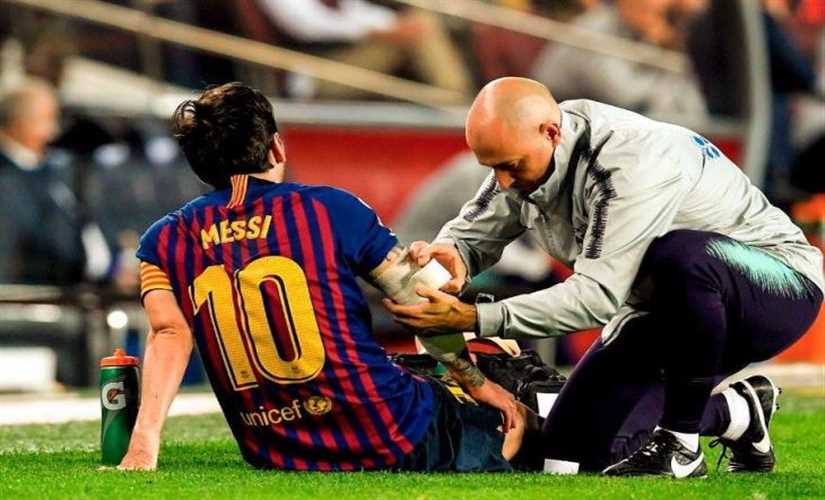 برشلونة يفتقد جهود ميسي أمام أوساسونا اليوم