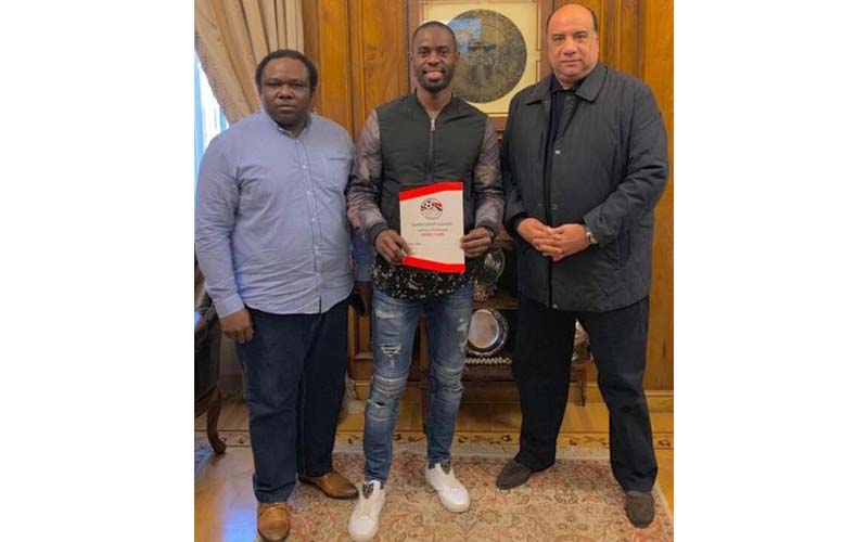 الاتحاد السكندري يضم المهاجم النيجيري تشوكا لمدة موسمين ونصف