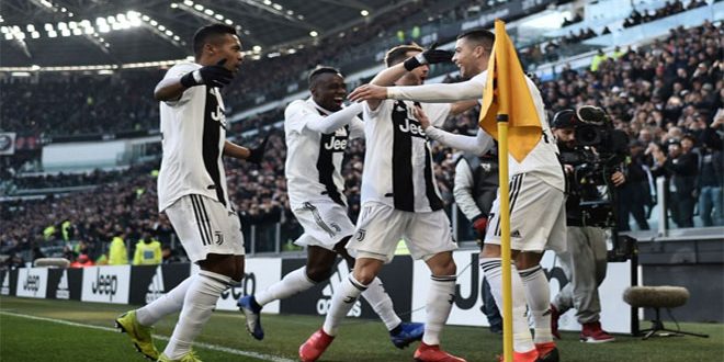 يوفنتوس يفوز على كالياري 3-1 في الدوري الإيطالي