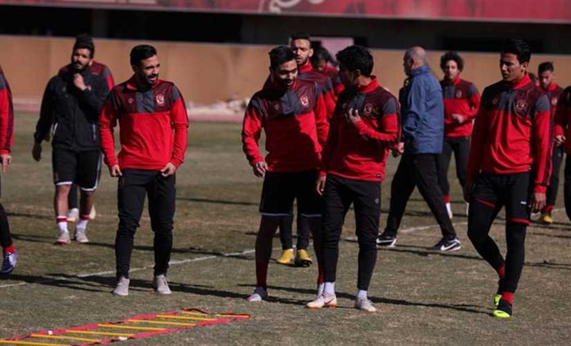 الأهلي يختتم تدريباته اليوم لمواجهة سموحة